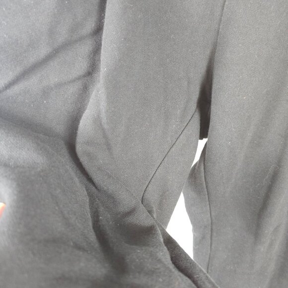 Mens L Black Cuffed Casual Jogger Sweatpants Street Outdoor Athleisure Zara - Picture 7 of 16